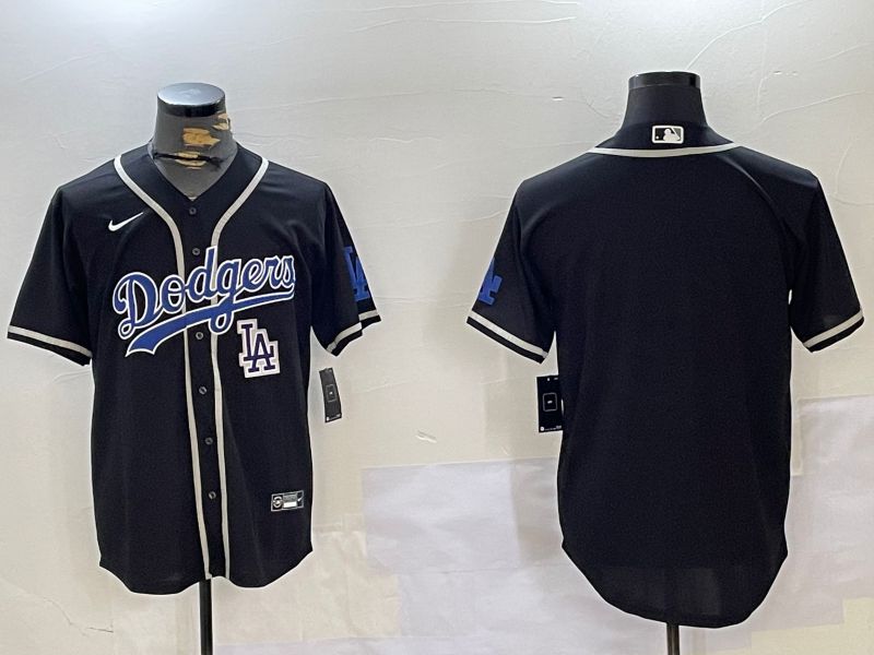 Men Los Angeles Dodgers Blank Black Game 2024 Nike MLB Jersey style 11201->los angeles dodgers->MLB Jersey